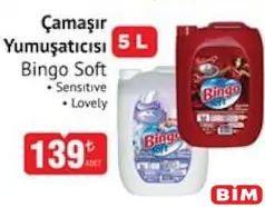 BİNGO ÇAMAŞIR YUMUŞATICISI 5 L